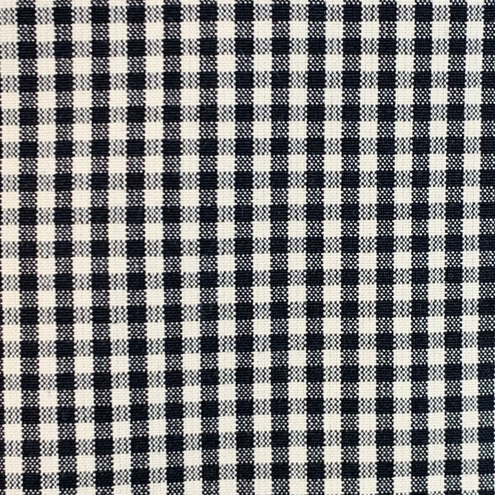 agnes b. Cream Black Gingham Cotton Slim Fit Notch Lapel Sport Coat Size 42R - 2 Thumbnail