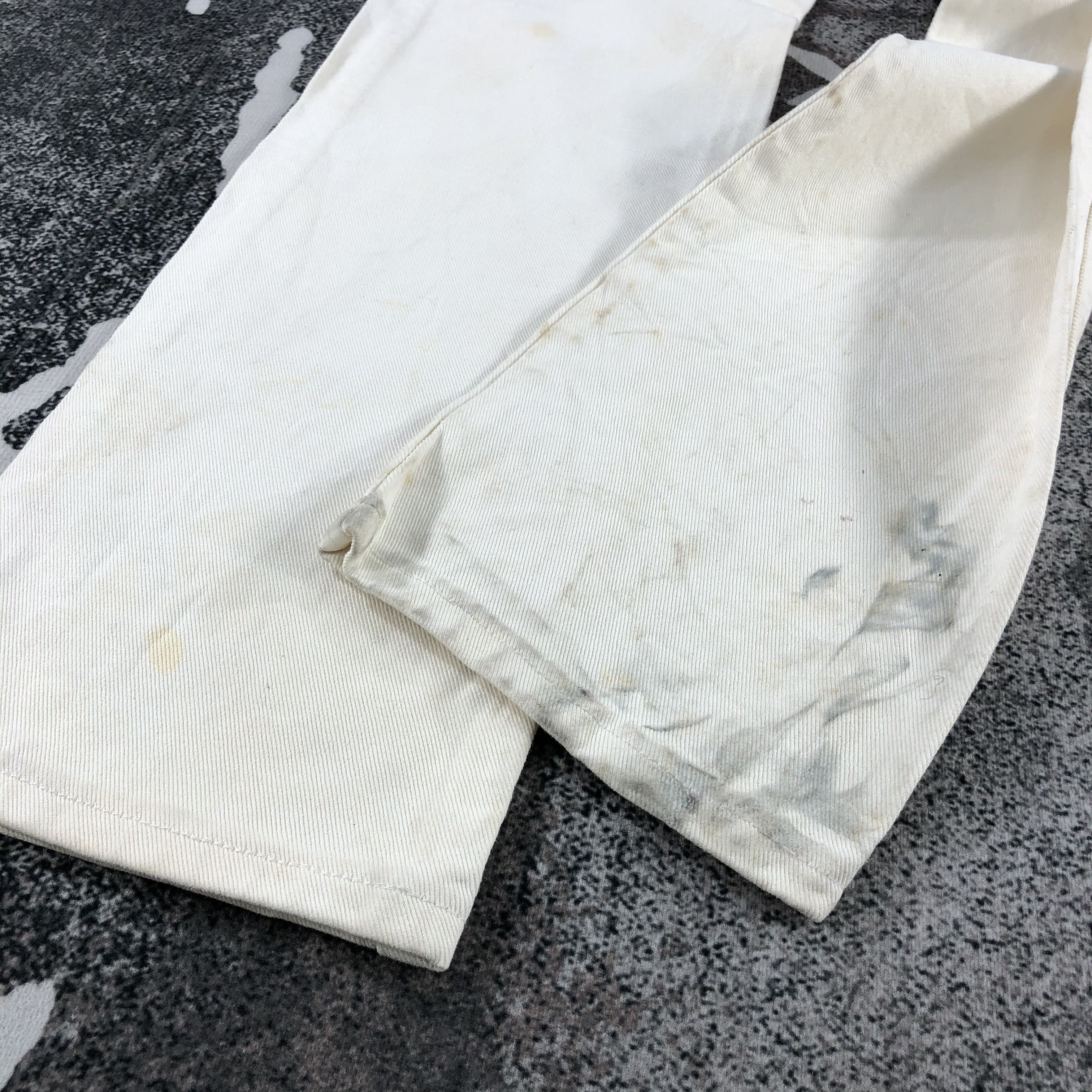 Vintage Vintage Wrangler Jeans Dirty White High Waist Denim KJ1072 Size 24" / US 00 / IT 34 - 6 Thumbnail