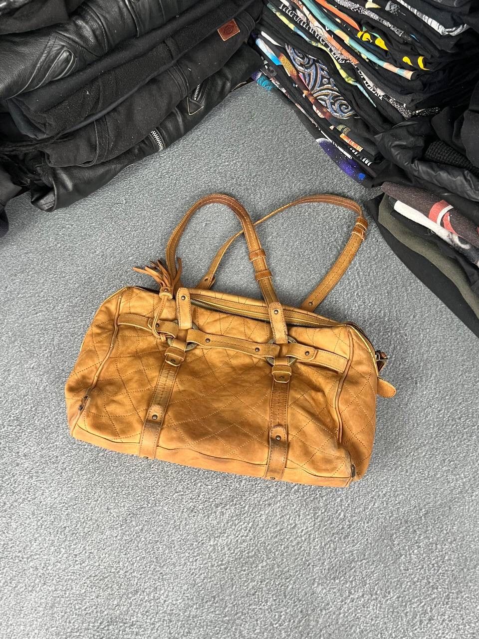 Bally Vintage 90's Luxury Leather Retro Handle Bag