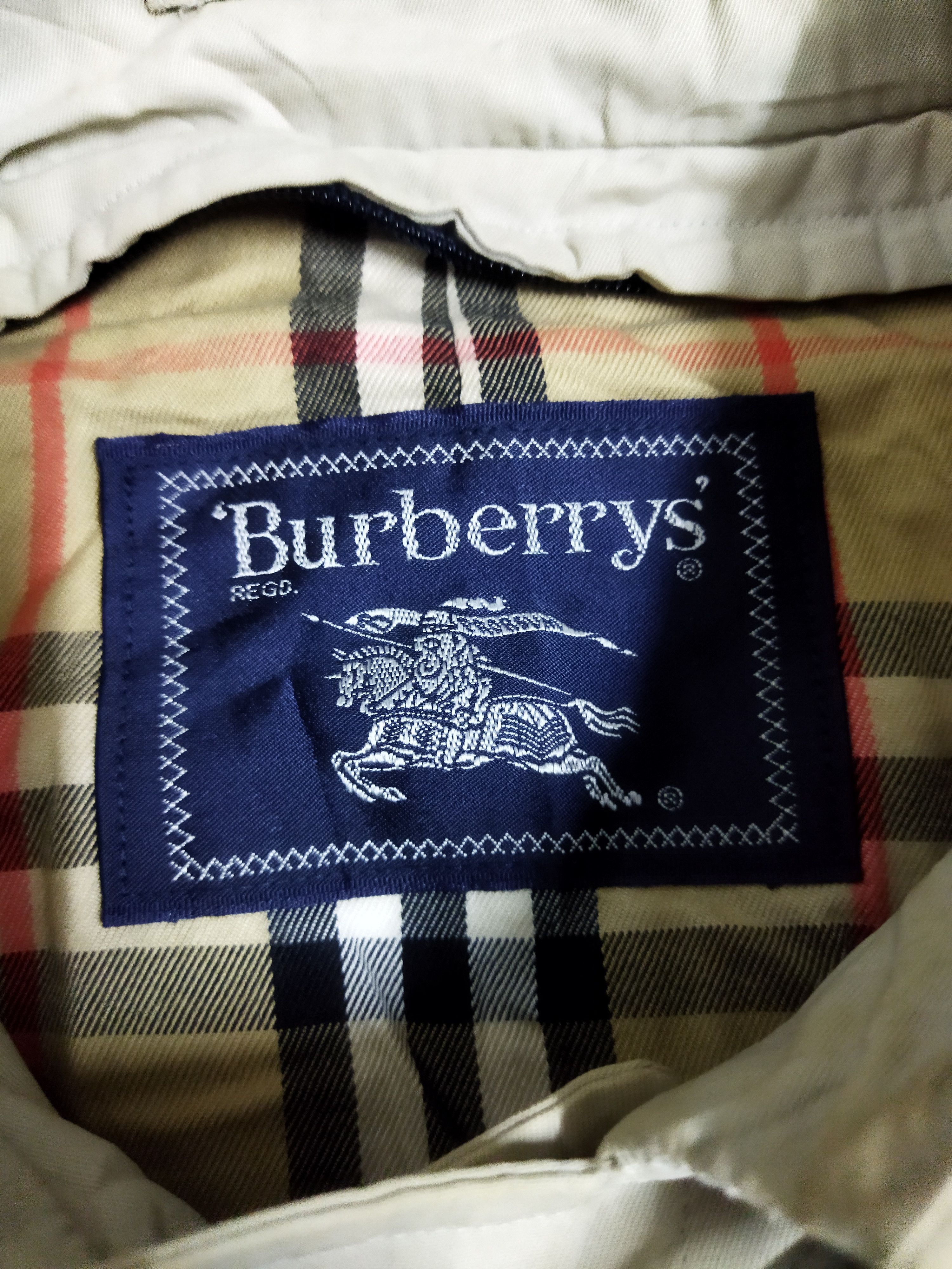 Burberry × Vintage Vintage Burberry Trench Coats Size US XL / EU 56 / 4 - 4 Thumbnail
