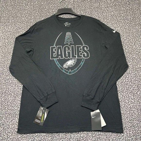 Nike Nike Shirt Men Large Philadelphia Eagles Crew Neck Cotton L Size US L / EU 52-54 / 3 - 1 Thumbnail