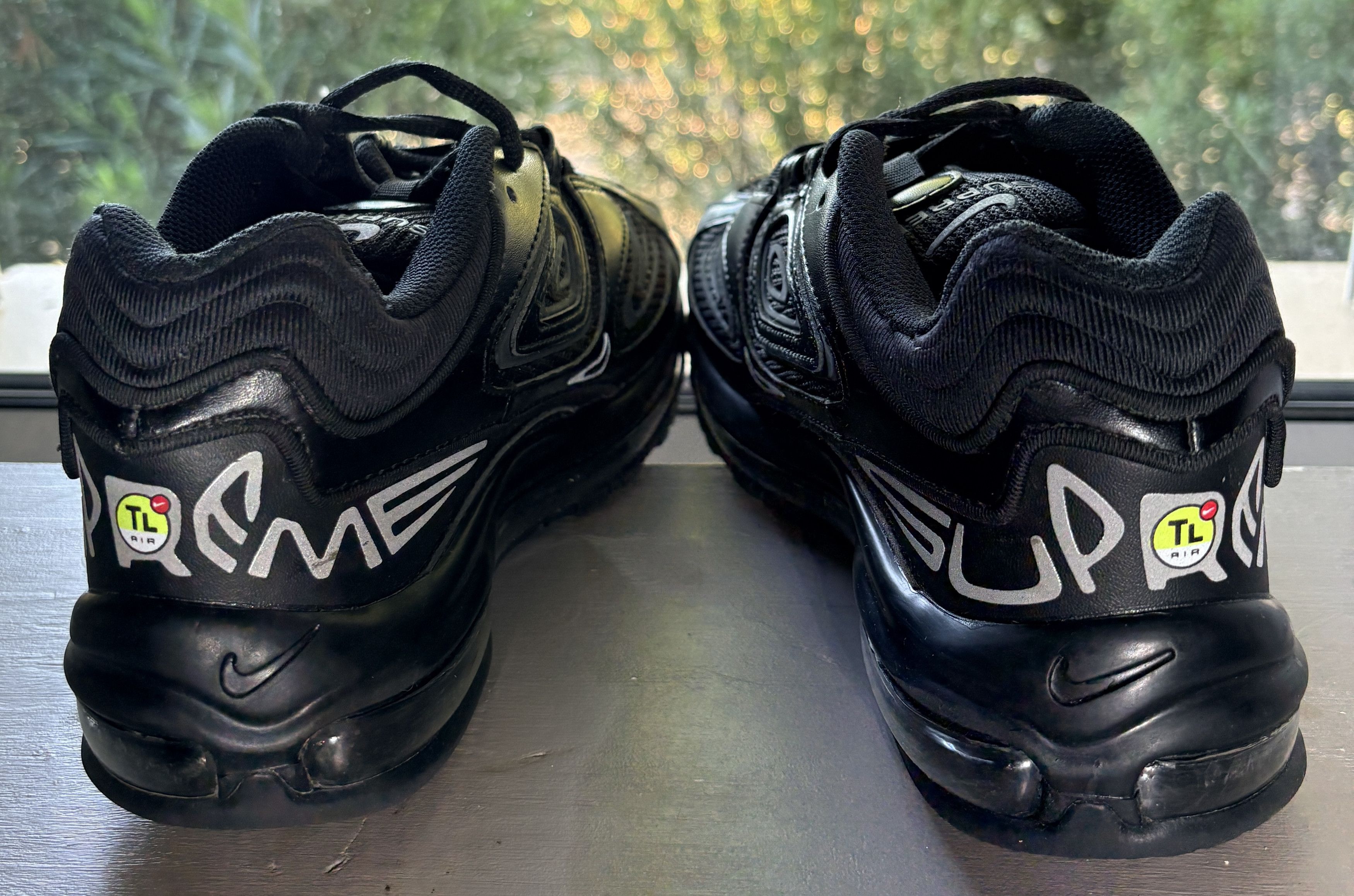 Nike × Supreme Supreme x Nike Air Max 98 TL SP Black Size US 8 / EU 41 - 3 Thumbnail