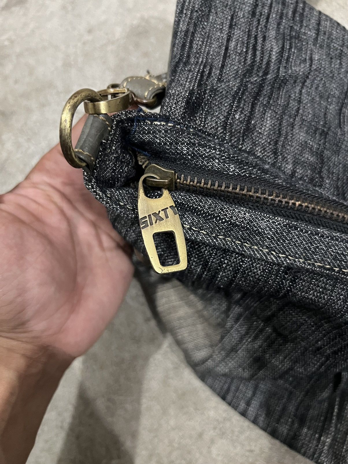 Designer × Miss Sixty × Vintage Miss Sixty Denim Leather Y2K Sling Bag Size ONE SIZE - 5 Thumbnail