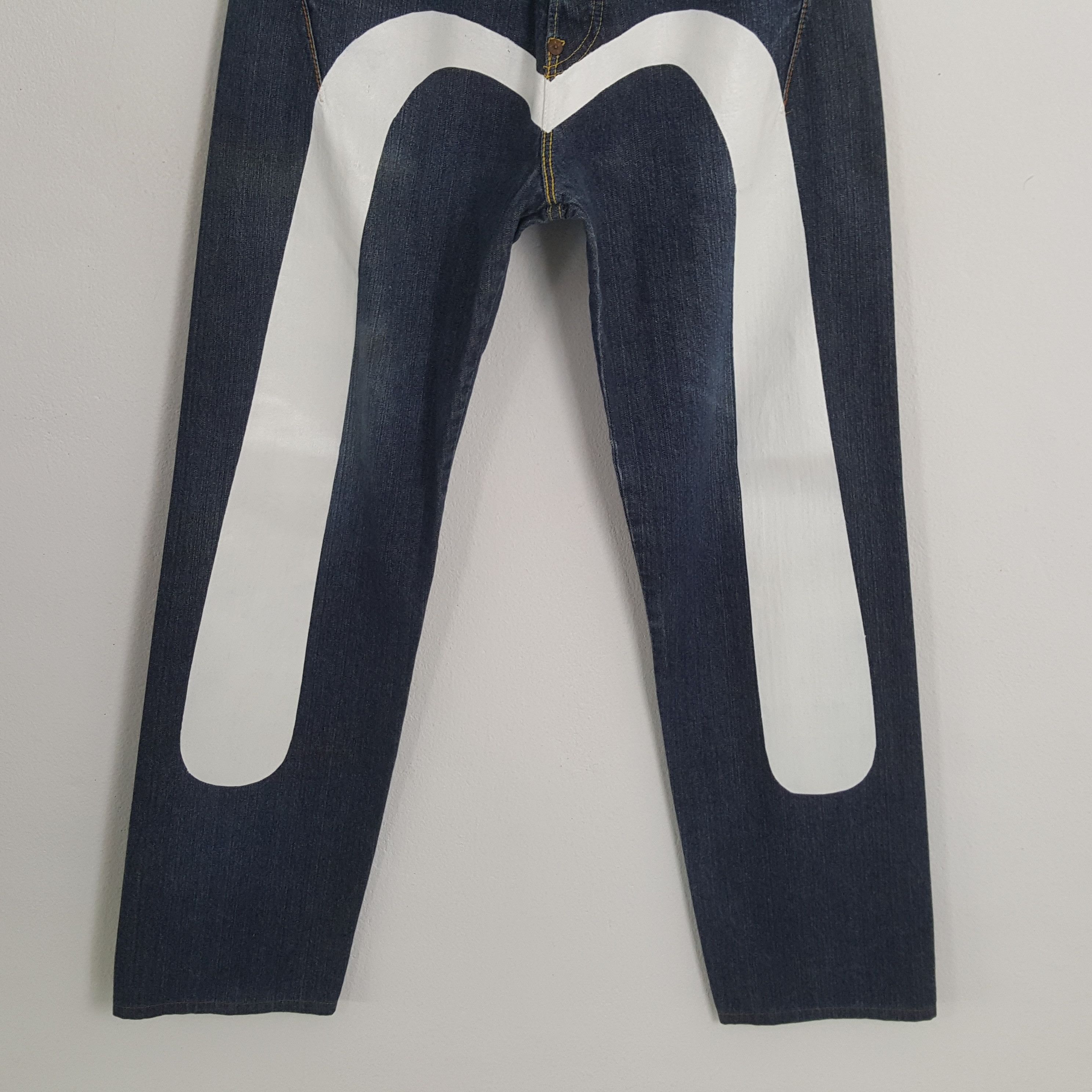 Evisu × Japanese Brand × Vintage Vintage EVISU Japanese Brand Daicock Custom Style Jeans Size US 30 / EU 46 - 3 Thumbnail