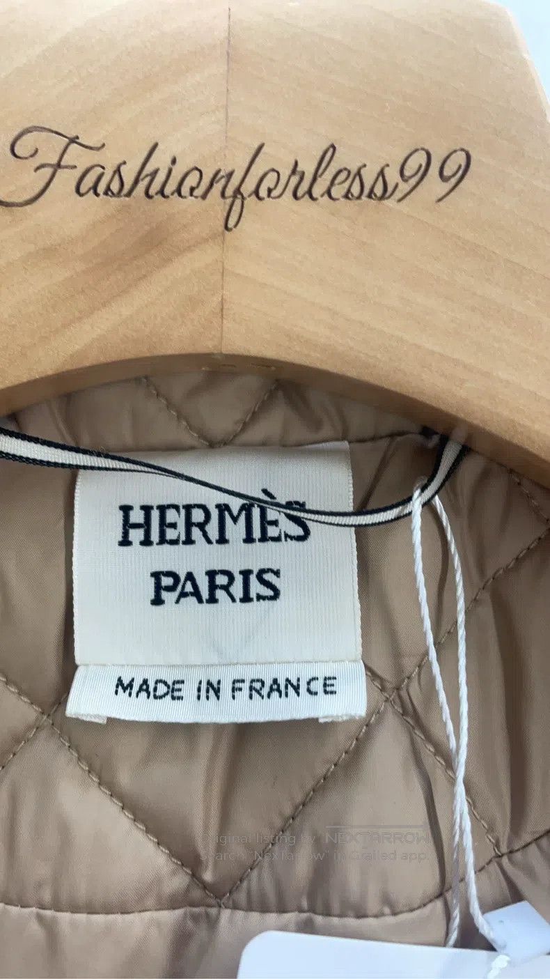 Hermes Hermes Beige Ski Suit Down Jacket Size XS / US 0-2 / IT 36-38 - 3 Thumbnail