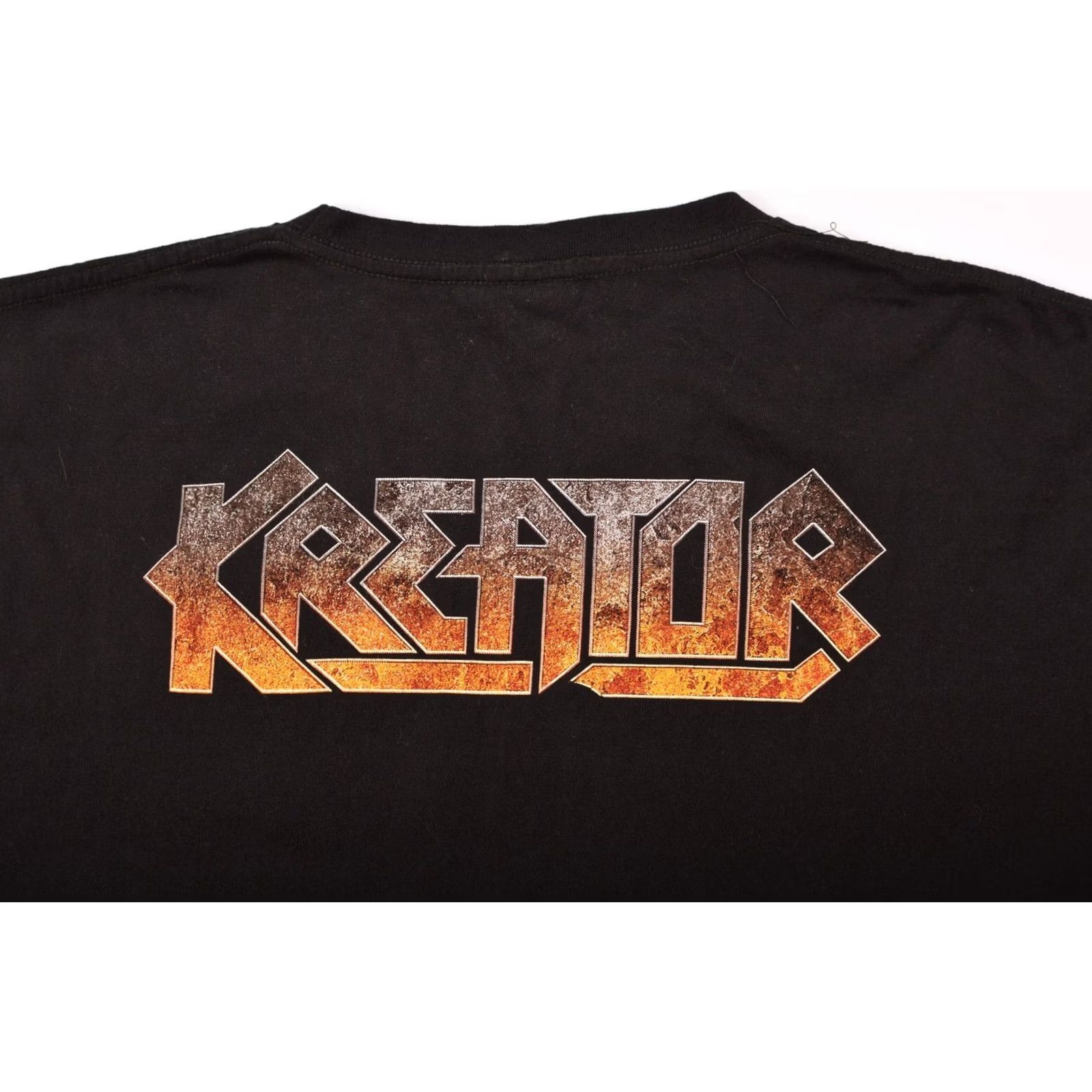 Vintage Hot Rock Kreator Civilization Collapse Vintage Rock Thrash Metal T-Shirt XL Mens Black Size XL Size US XL / EU 56 / 4 - 6 Thumbnail
