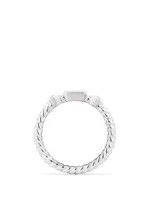 David Yurman o1s1wg111025 R14016D /Size 7 / Ring with Diamonds in Silver Size ONE SIZE - 2 Thumbnail