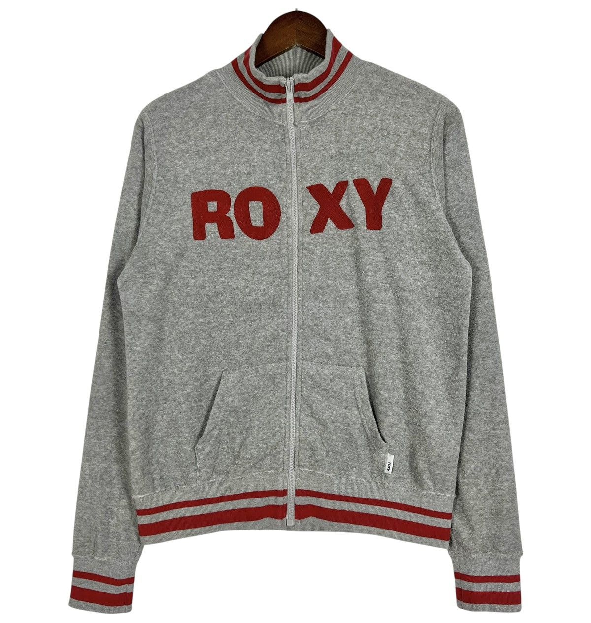 Quiksilver Vintage Roxy Surf Fleece Jacket Size XL / US 12-14 / IT 48-50 - 1 Thumbnail