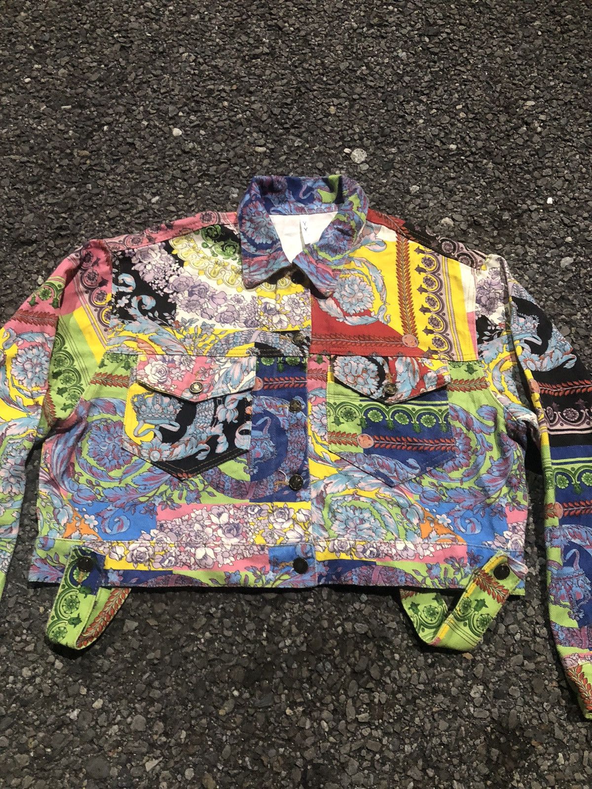 Other Multicolored abstract print classic style jacket Size L / US 10 / IT 46 - 5 Thumbnail