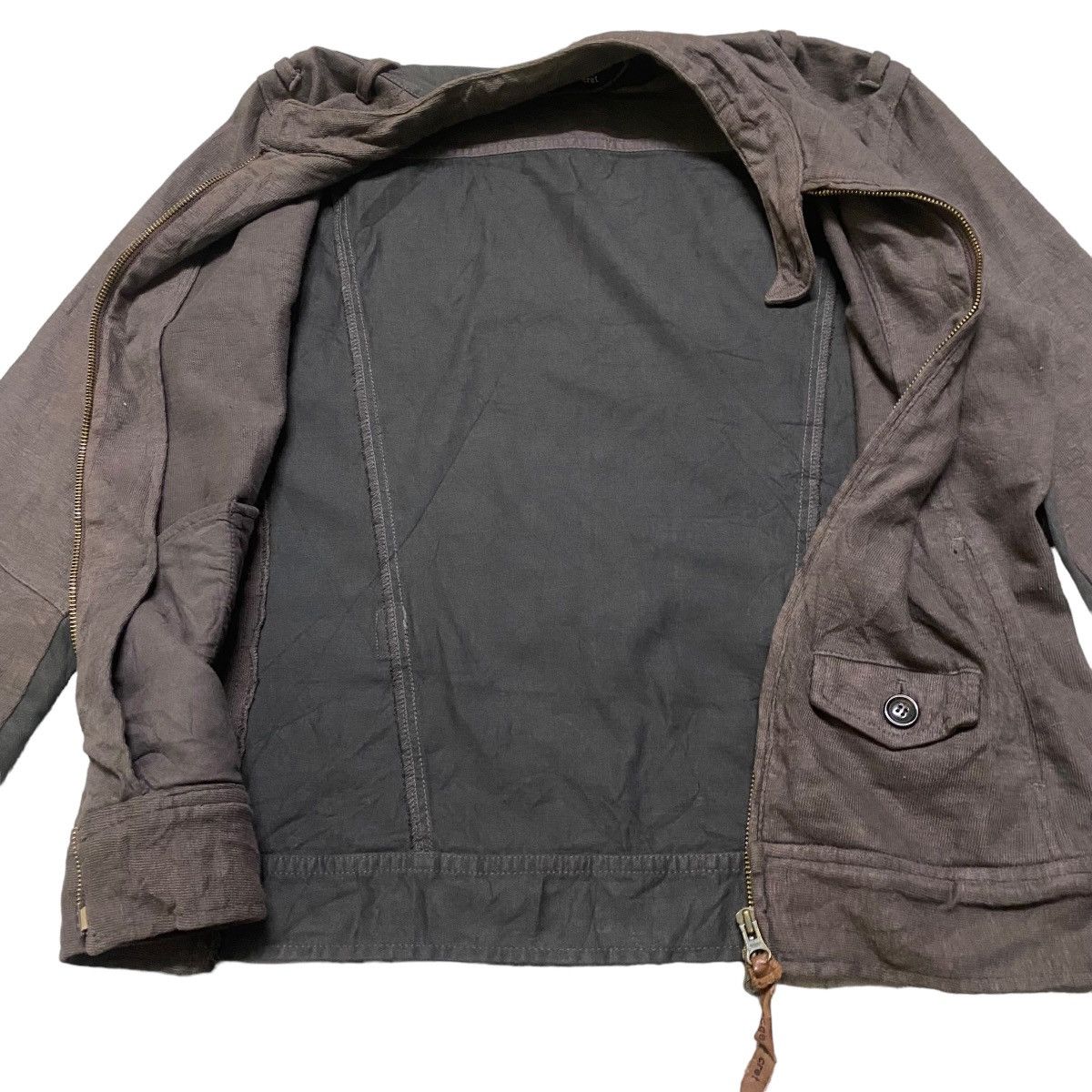 Sage De Cret Sage de Cret Paneled Biker Jacket Size US S / EU 44-46 / 1 - 14 Thumbnail