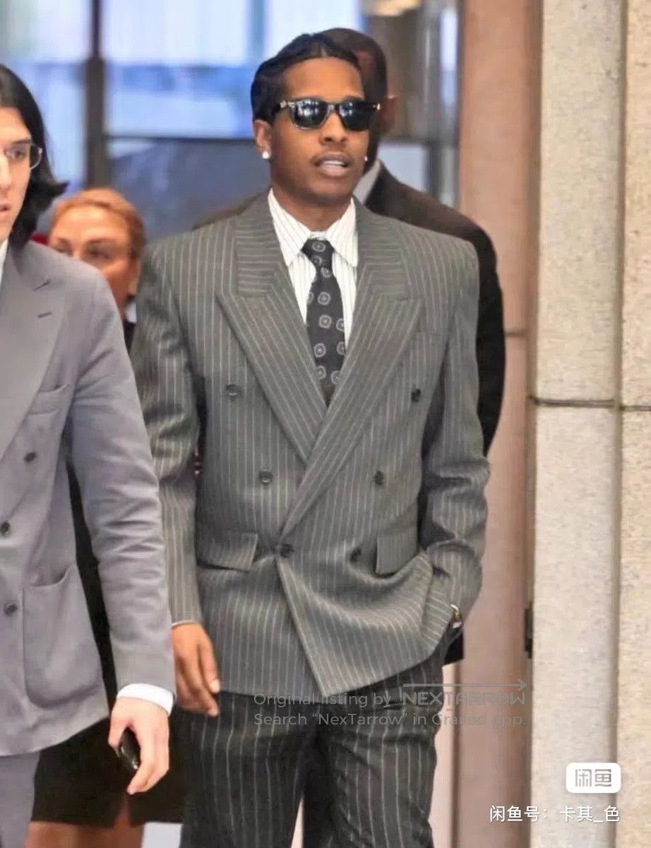 Saint Laurent Paris Saint Laurent Paris Flannel Double-breasted Men's Jacket| Size US M / EU 48-50 / 2 - 3 Thumbnail
