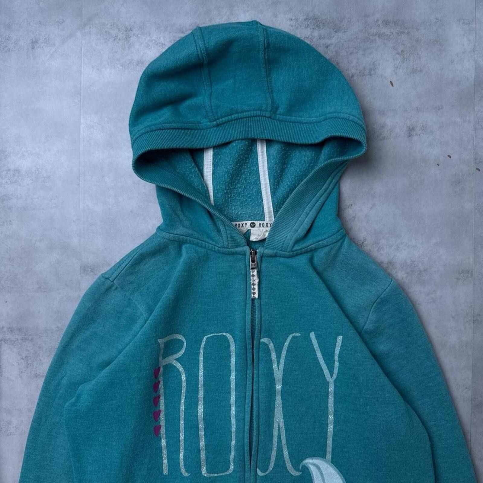 Royal Robbins Y2K Roxy Surf 00s Blue Zip Up Hoodie Jacket Size S / US 4 / IT 40 - 8 Thumbnail