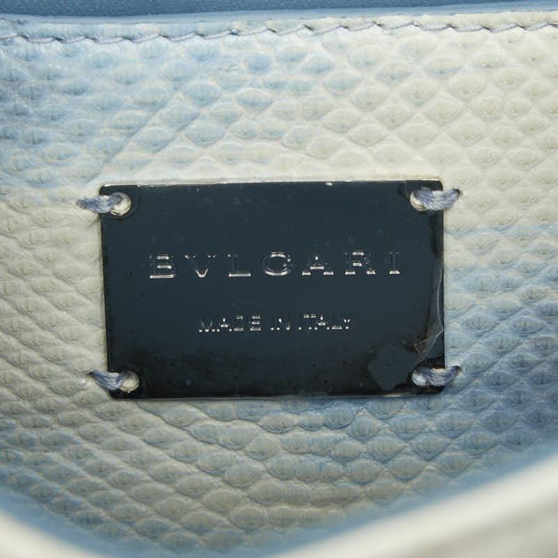 Bvlgari Bvlgari Leather Serpenti Forever Chain Shoulder Bag Ivory Size ONE SIZE - 4 Thumbnail