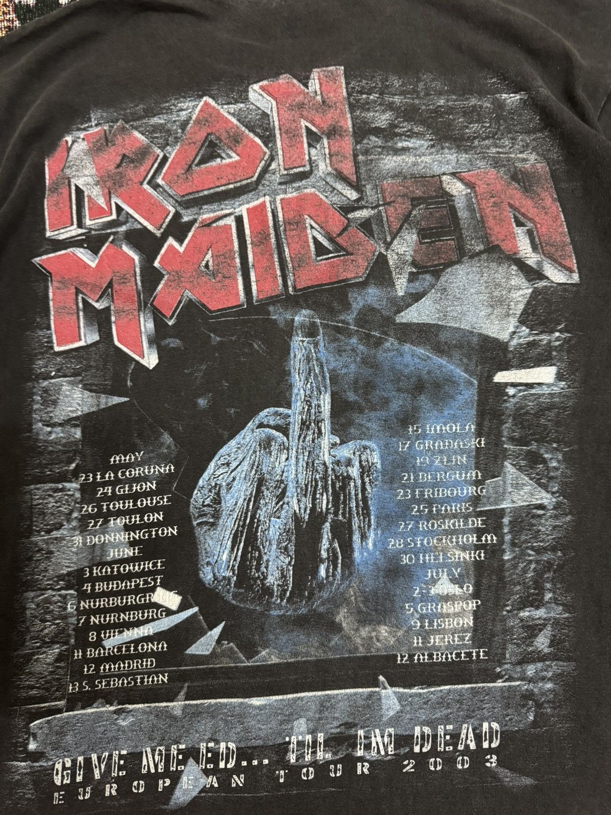 Iron Maiden VTG Ironmaiden 2000s Size US L / EU 52-54 / 3 - 6 Thumbnail
