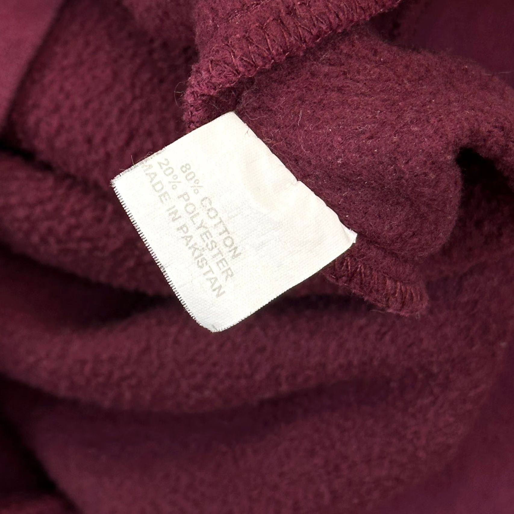 Soffe VINTAGE Soffe Hoodie Mens XL Maroon Frisco Rod & Gun Cape Hatteras Pullover Size US XL / EU 56 / 4 - 6 Thumbnail