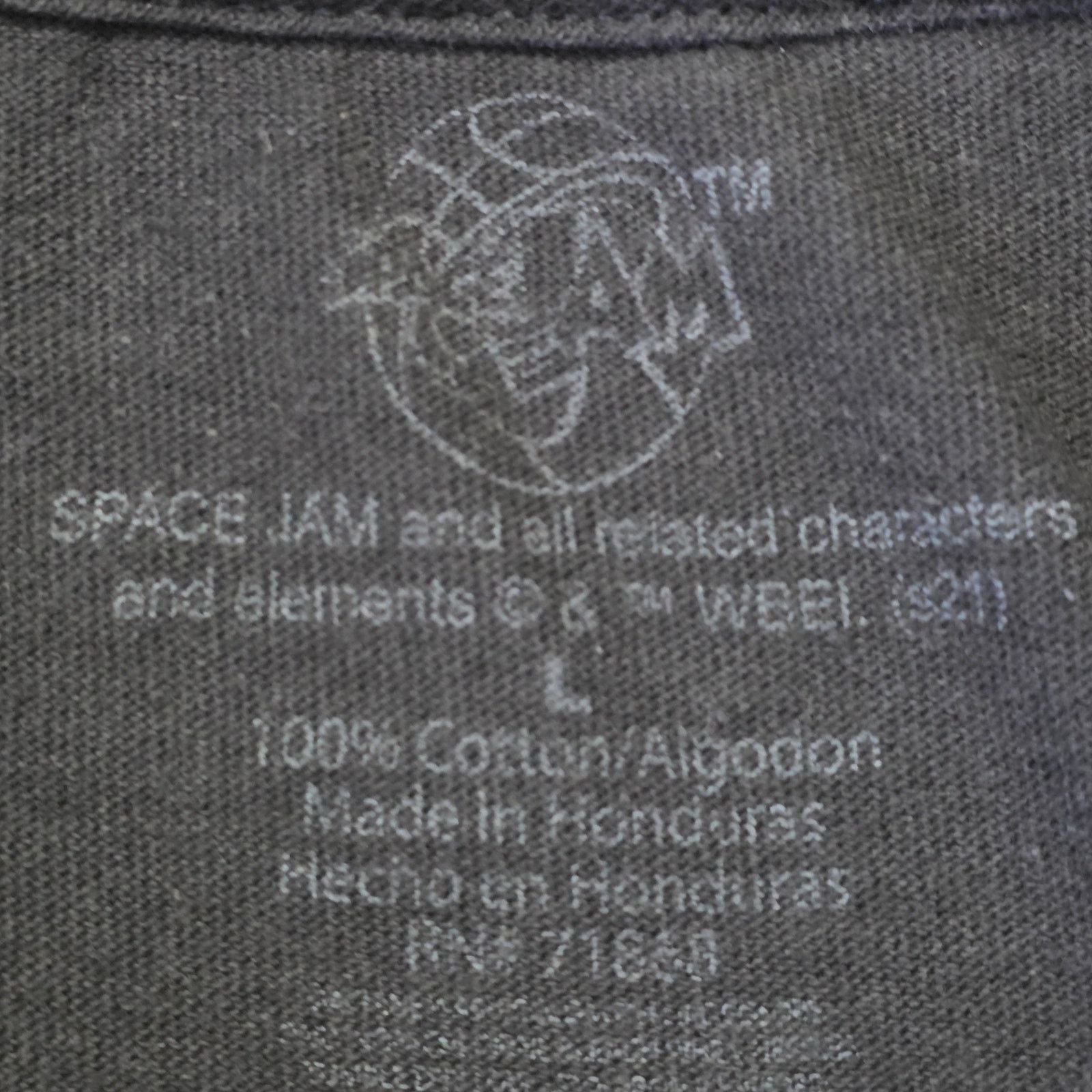 Jordan Brand Space Jam T-Shirt Men’s L Black Looney Tunes + Free DVD Size US L / EU 52-54 / 3 - 3 Thumbnail