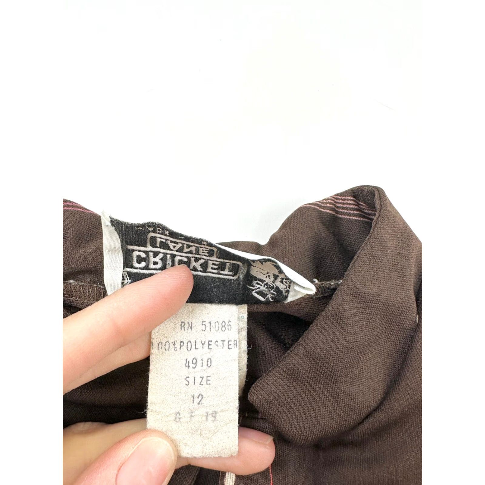 Joe Browns VINTAGE Browns Cricket Lane Blouse Women’s Small Brown Mock Neck S Girls? Size S / US 4 / IT 40 - 5 Thumbnail