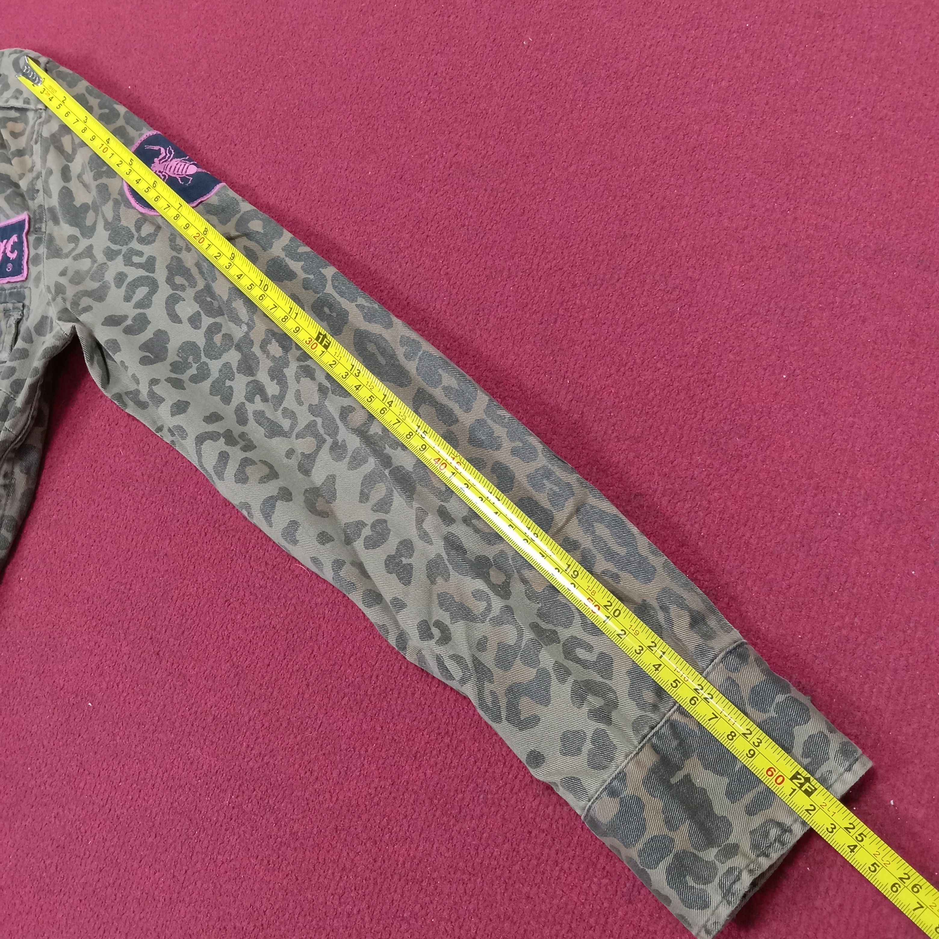 Hysteric Glamour × Japanese Brand × Vintage Hysteric Glamour Rock Punk Rare Camo Design Style Jacket Size XS / US 0-2 / IT 36-38 - 11 Thumbnail