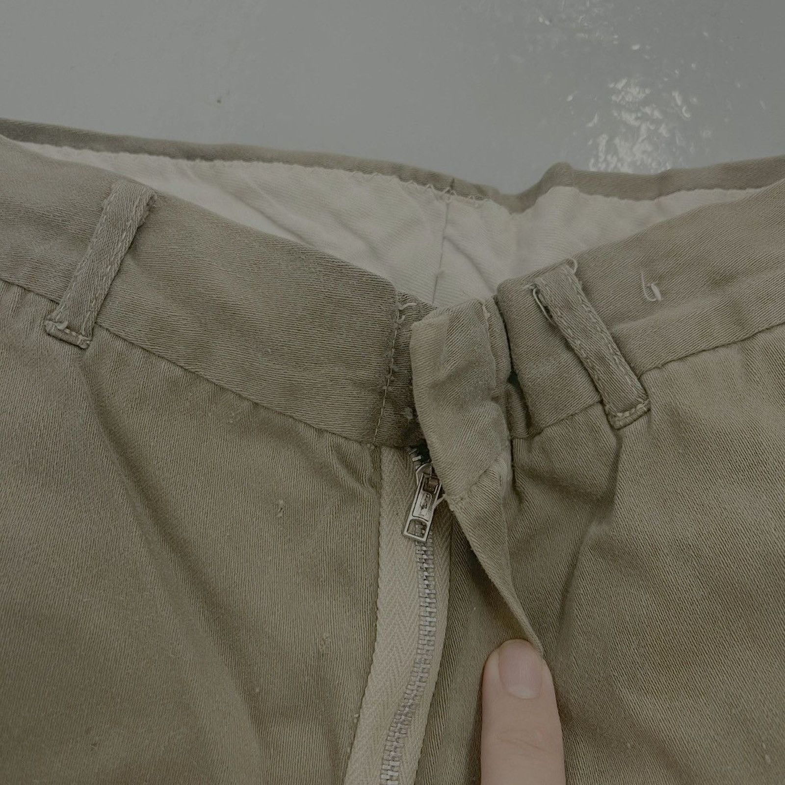 Other Vintage 60s Tan Faded Sanforized Workwear Chinos 25x27 Size 25" / US 0 / IT 36 - 2 Thumbnail