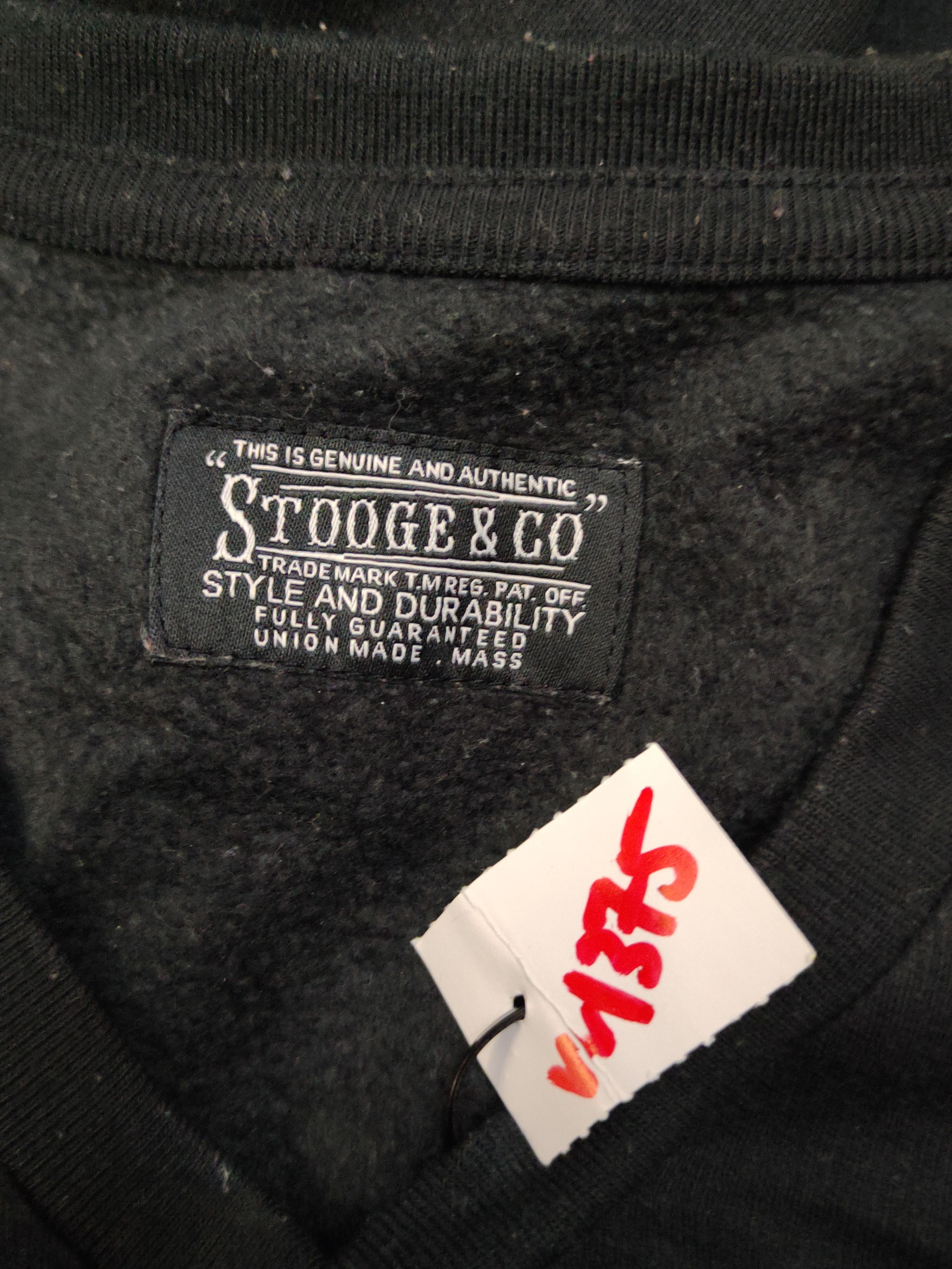 Japanese Brand × Vintage Stooge&co skulk Black vintage shirts #W1375 Size US M / EU 48-50 / 2 - 14 Thumbnail