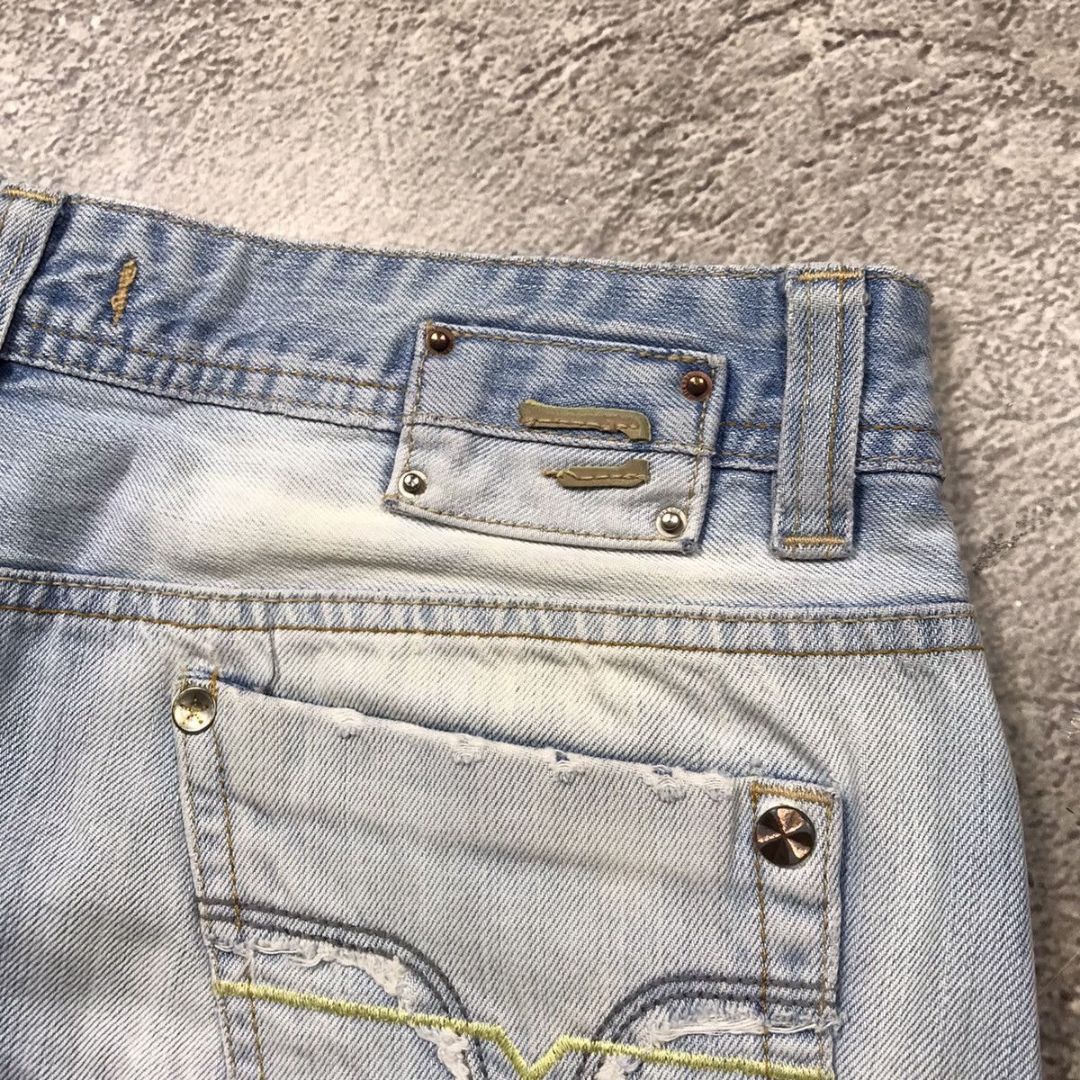 Vintage Vintage Y2K Diesel Mini Skirt Distressed Streetwear Slim 30 Size 30" / US 8 / IT 44 - 6 Thumbnail