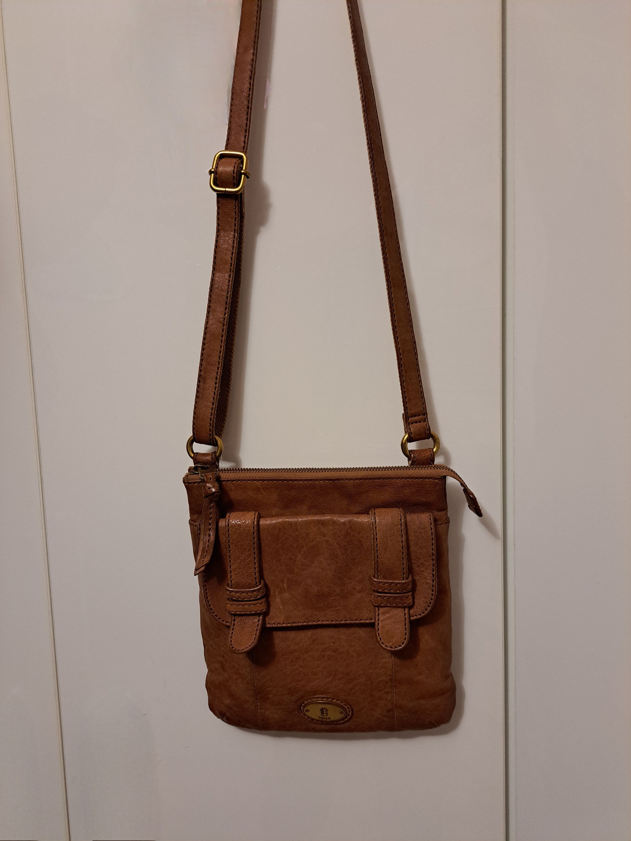 Fossil Brown leather Fossil crossbody bag Size ONE SIZE - 3 Thumbnail