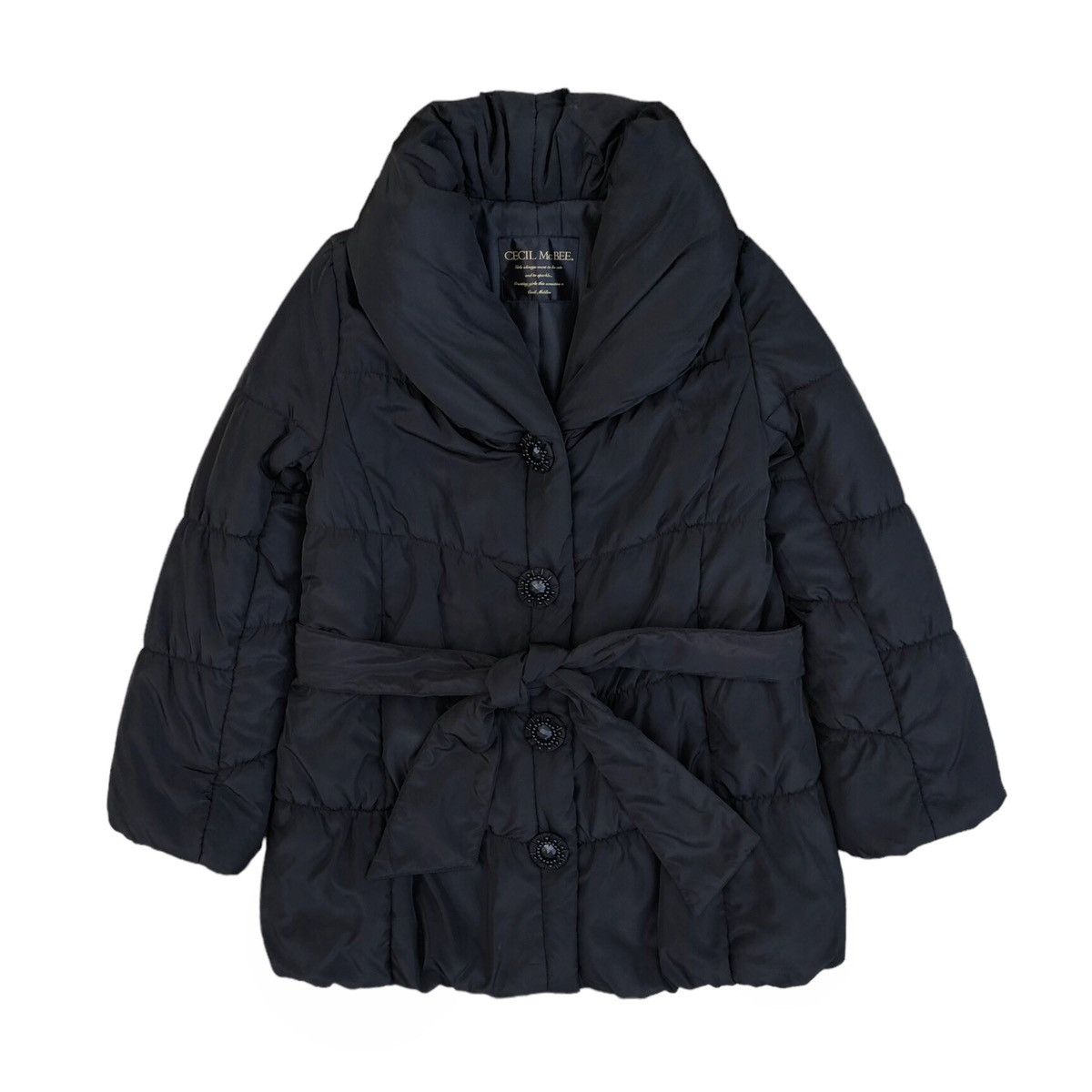 Japanese Brand CECIL McBEE Big Color Down Coat Jacket Size M / US 6-8 / IT 42-44 - 1 Thumbnail