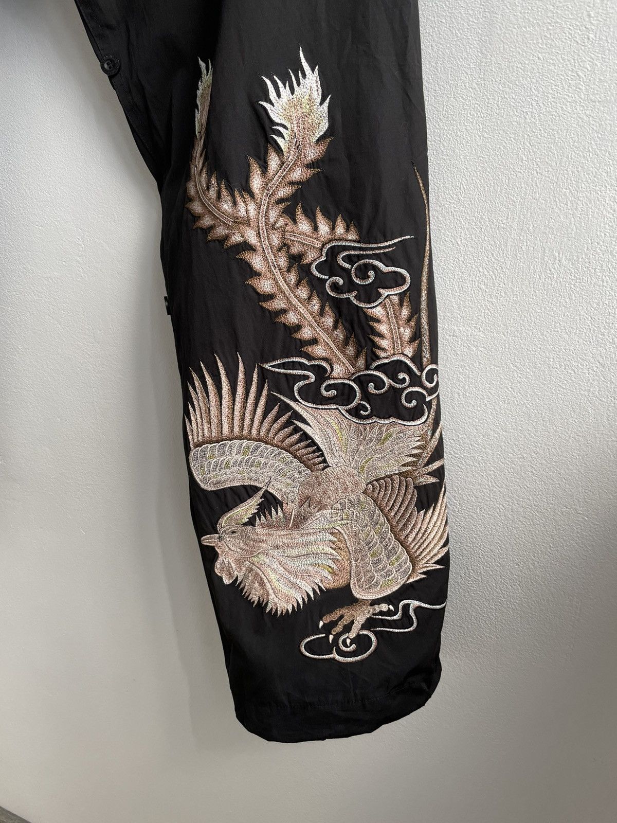 Maharishi MAHARISHI Pearl Dragon Track Pants Black Sweatpants Size US 34 / EU 50 - 20 Thumbnail