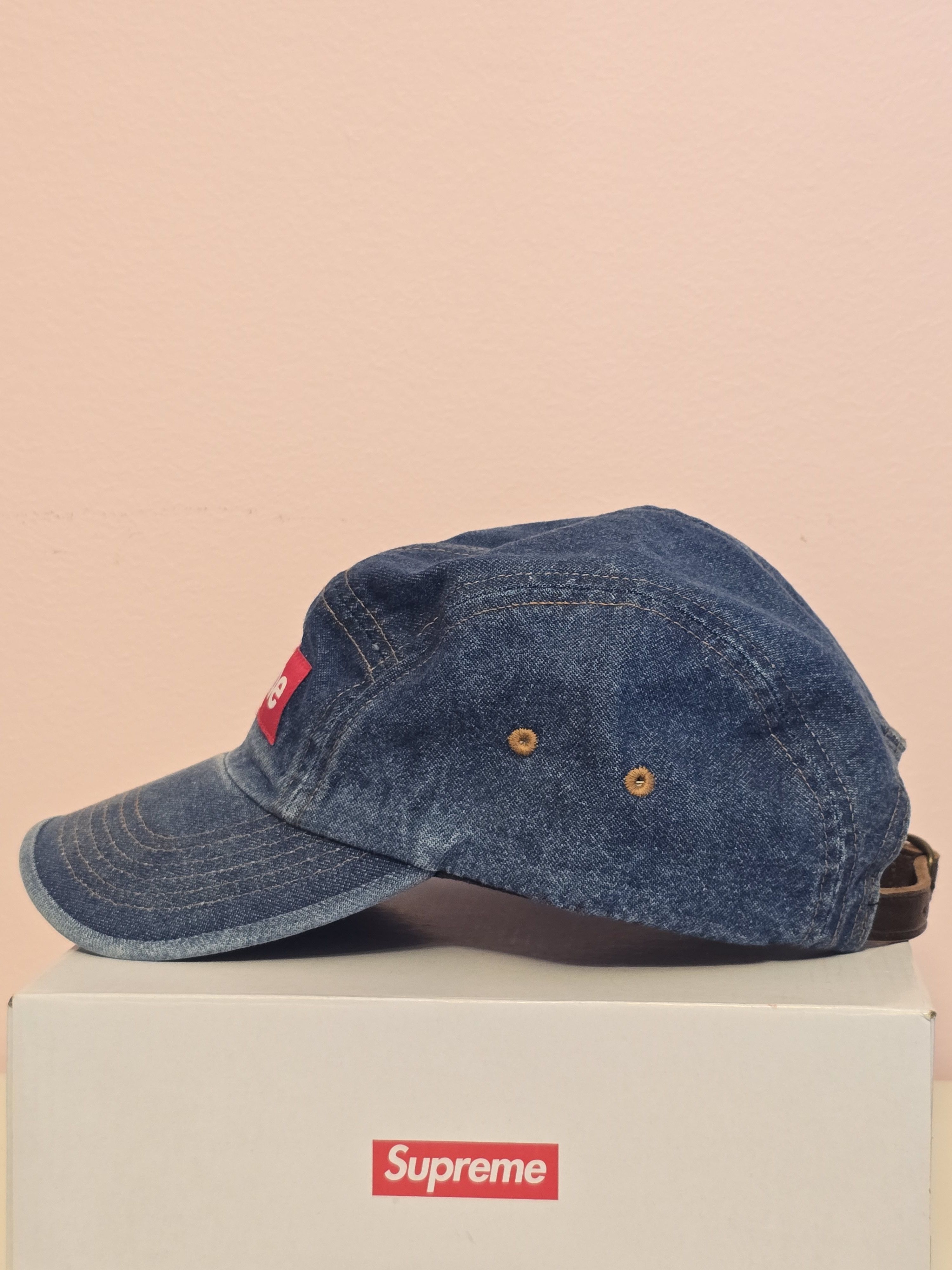 Supreme Supreme Washed Chino Twill Camp Cap Size ONE SIZE - 4 Thumbnail