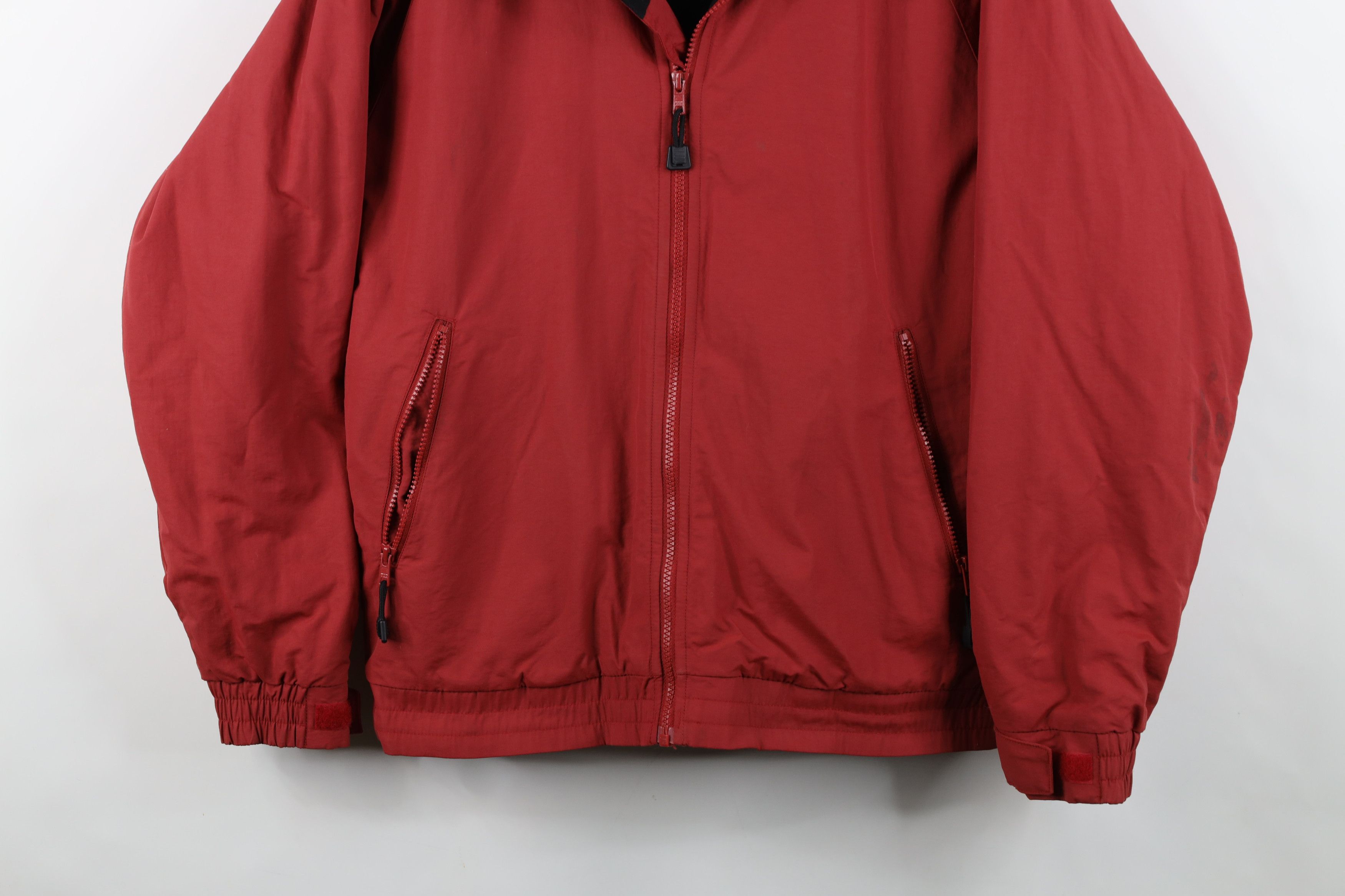 Cabelas Vintage Cabelas Spell Out Fleece Lined Bomber Jacket Red Size US S / EU 44-46 / 1 - 3 Thumbnail
