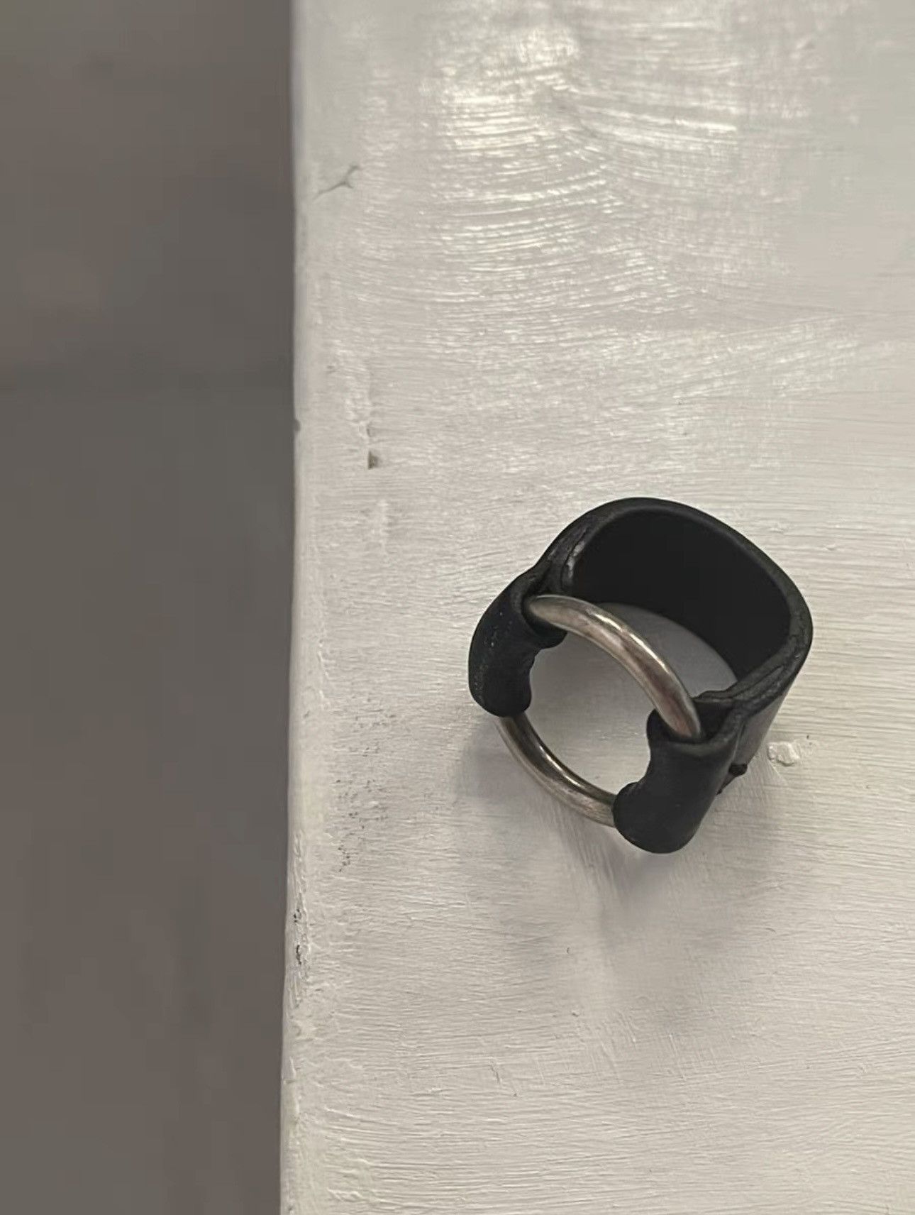 Maison Margiela Maison Martin Margiela leather ring Size ONE SIZE - 1 Thumbnail