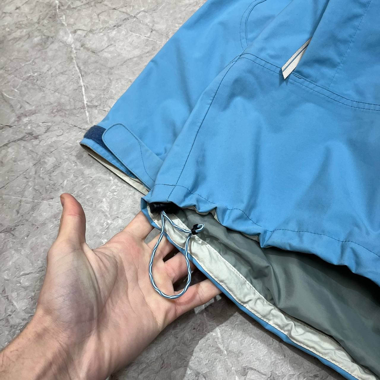 Berghaus Vintage Berghaus AquaFoil Blue Gorpcore Windbreaker Jacket Size US S / EU 44-46 / 1 - 3 Thumbnail