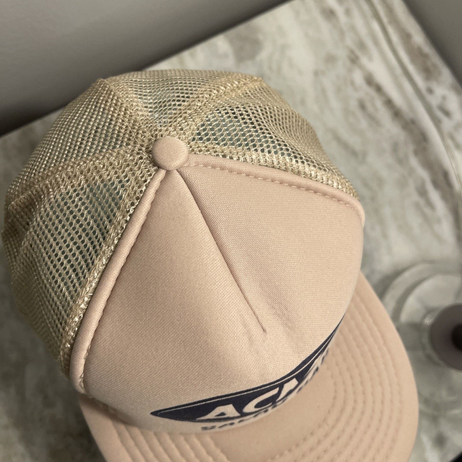Vintage rucker Hat Snapback Cap ACME Food Service Salad Bar NWOT Size ONE SIZE - 5 Thumbnail