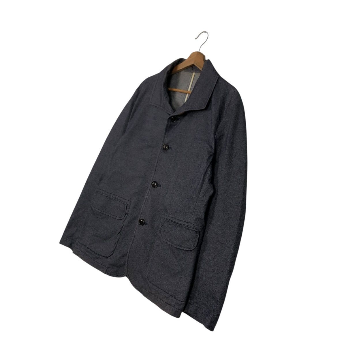 Japanese Brand 🔥VINTAGE BUTTON CHORE JACKET TAKEO KIKUCHI ISSEY MIYAKE Size US M / EU 48-50 / 2 - 4 Thumbnail
