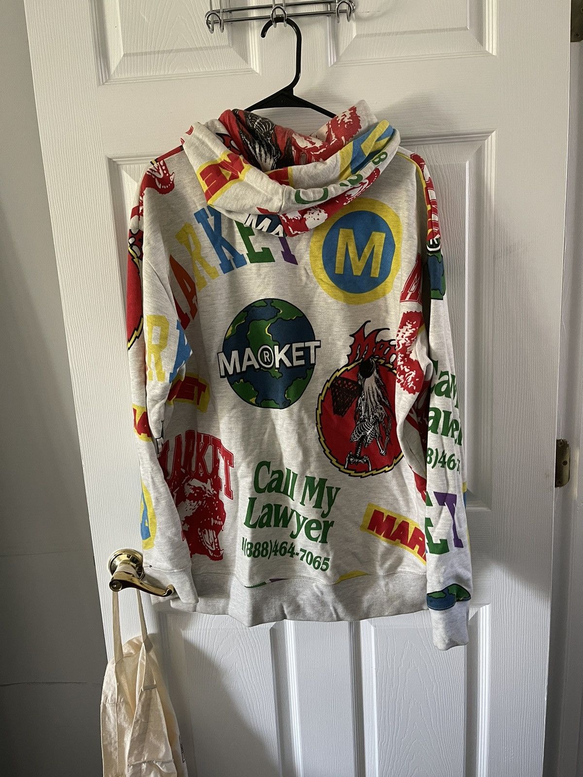 Market CALL MY LAWYER MARKET HOODIE Size US L / EU 52-54 / 3 - 2 Thumbnail
