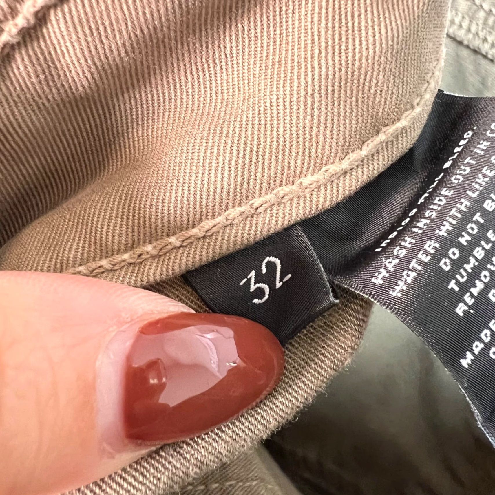 J Brand J Brand Mens 32 Beige Auburn Kane Slim Fit Pants Cotton Blend Chino Flat Front Tapered 31in Inseam Adult Mens Size 32 Color Beige Size US 32 / EU 48 - 4 Thumbnail