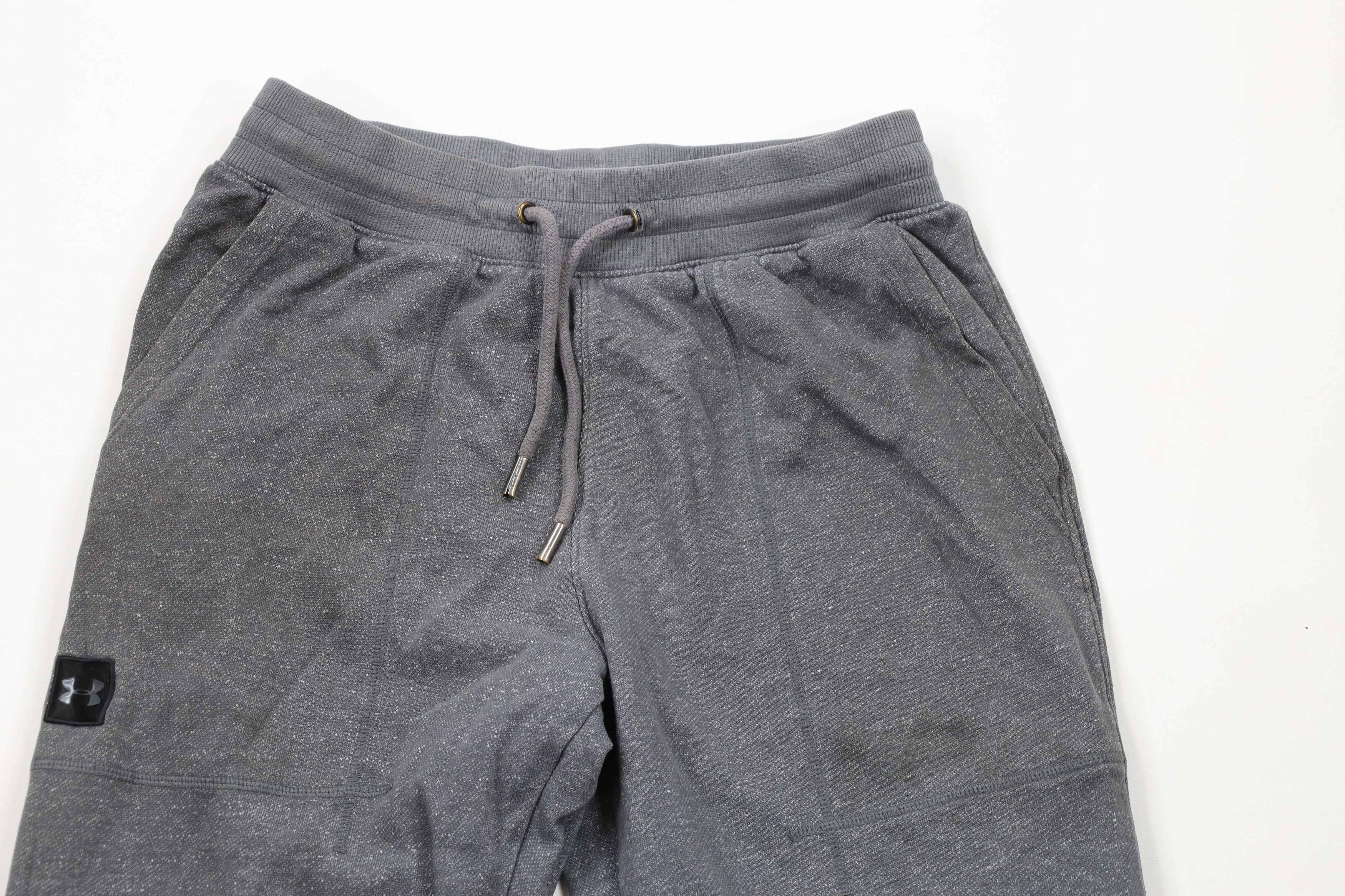 Under Armour × Vintage Under Armour Fitted French Terry Sweatpants Joggers Gray Size US 36 / EU 52 - 2 Thumbnail