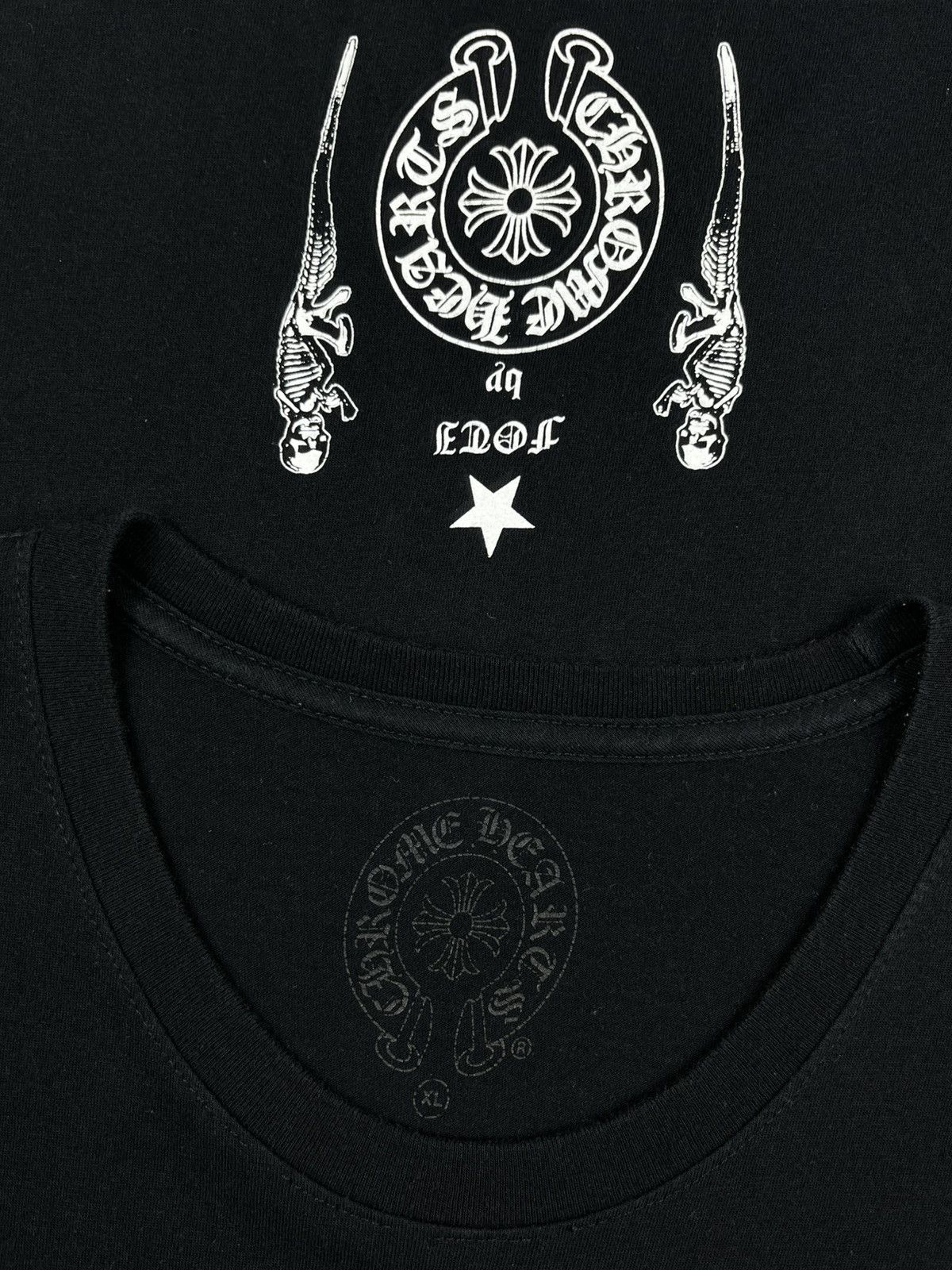 Chrome Hearts Chrome Hearts Foti Astronaut Skull Spiral Longsleeve Tshirt Size US XL / EU 56 / 4 - 4 Thumbnail