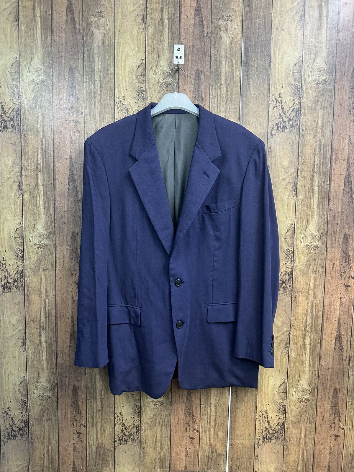 Issey Miyake Vintage Issey Miyake Blazer Faded Purple Jacket Z34 Size 40L - 1 Thumbnail