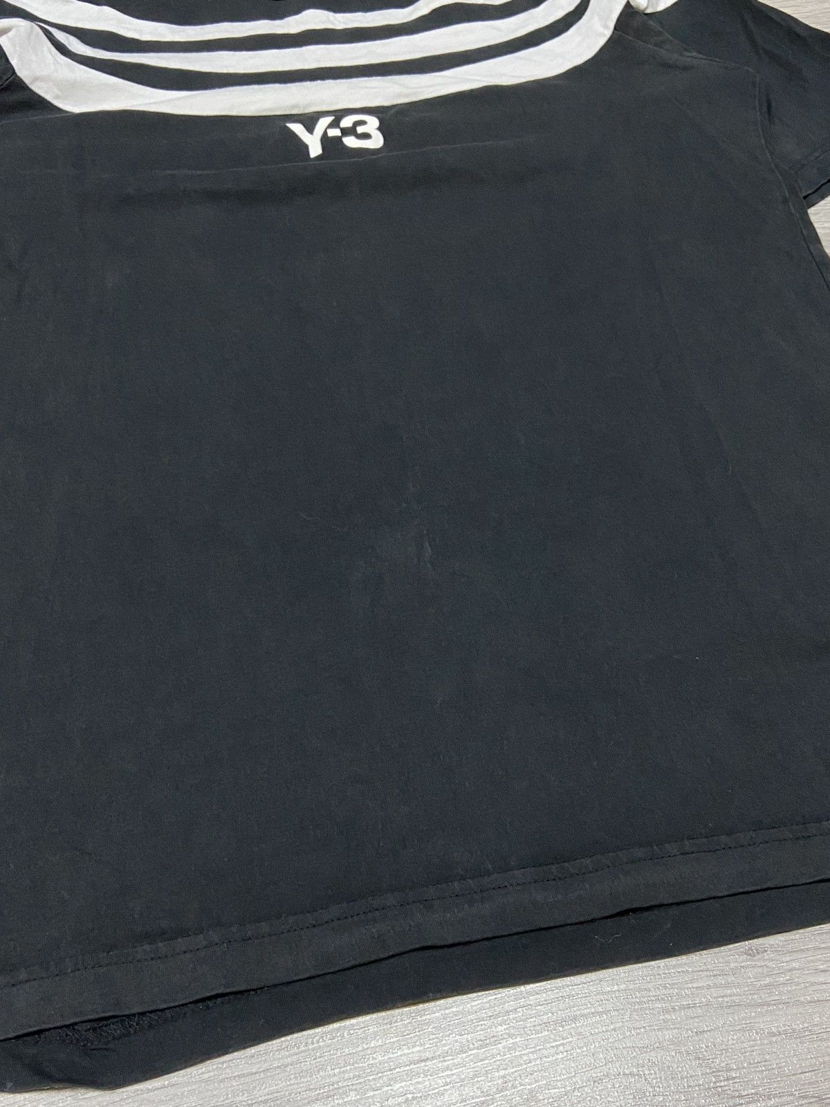 Yohji Yamamoto Y-3 Yohji Yamamoto x Adidas long t-shirt around stripes Size US M / EU 48-50 / 2 - 4 Thumbnail