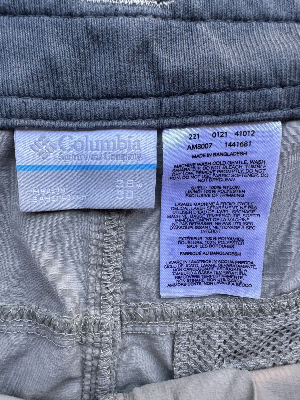 Columbia × Vintage Y2K Columbia Polyester Cargo Pants Size US 38 / EU 54 - 2 Thumbnail