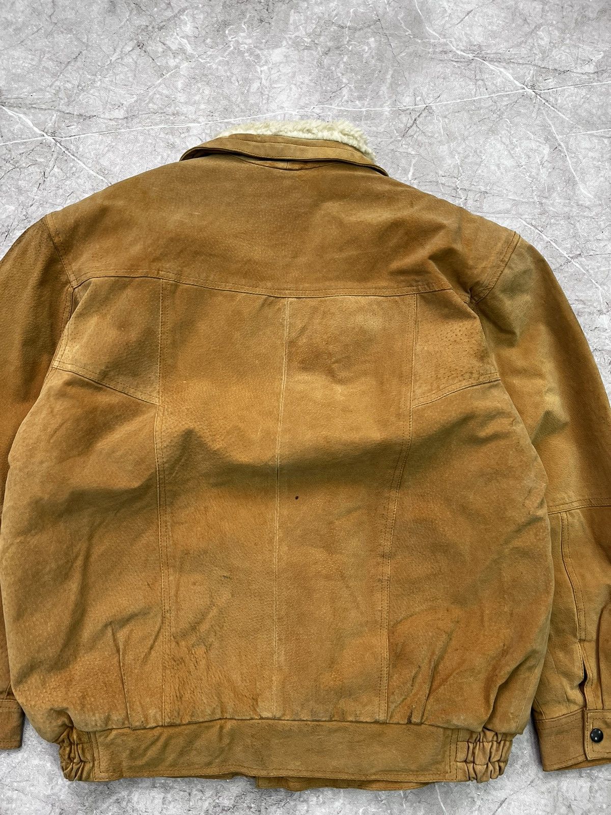 Leather × Vintage Vintage Suede Fringe Cowboy Western Leather Jacket Hype Rare Size US M / EU 48-50 / 2 - 11 Thumbnail