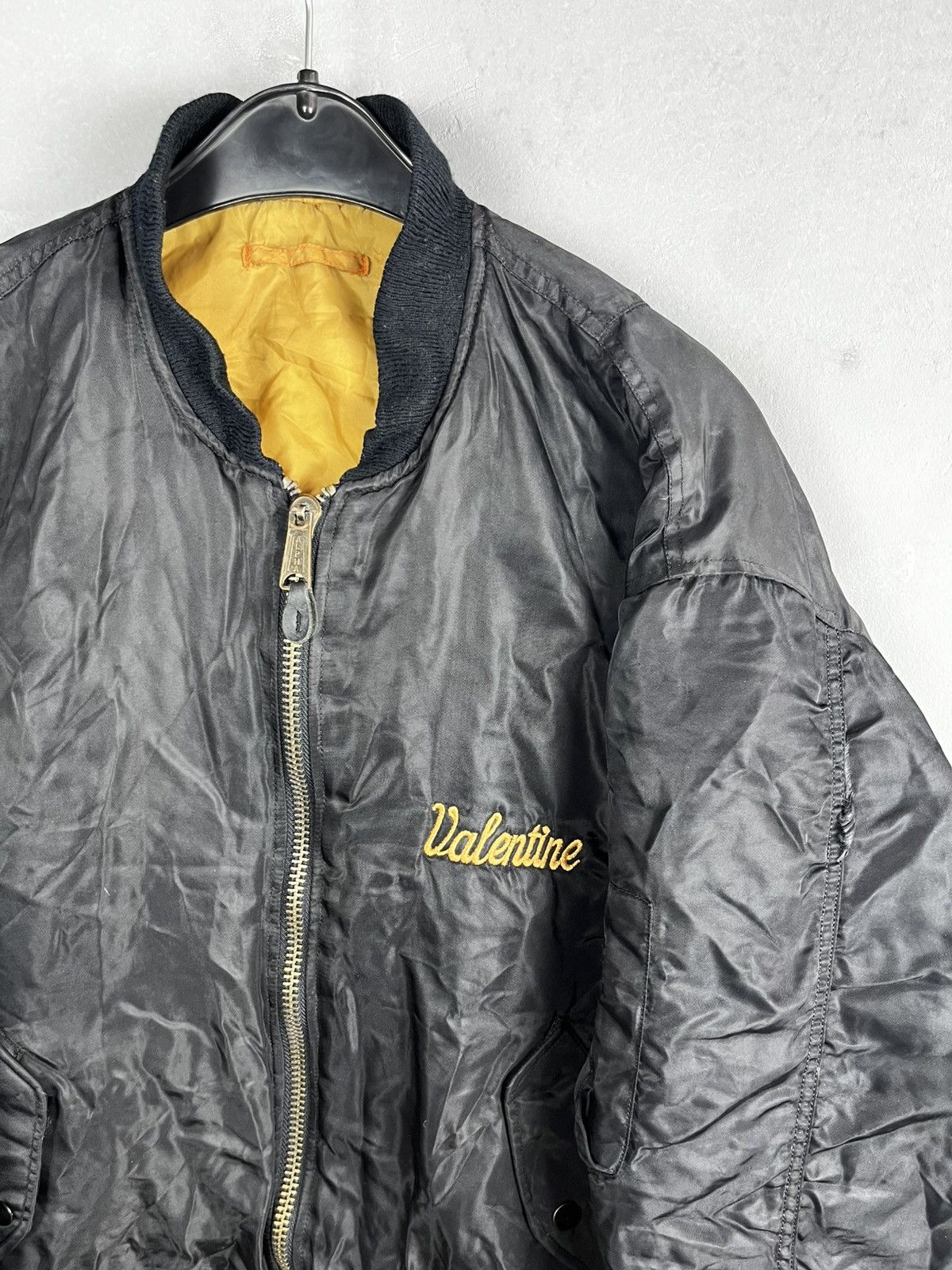 Alpha Industries Alpha bomber jacket vintage 90s Size US L / EU 52-54 / 3 - 2 Thumbnail