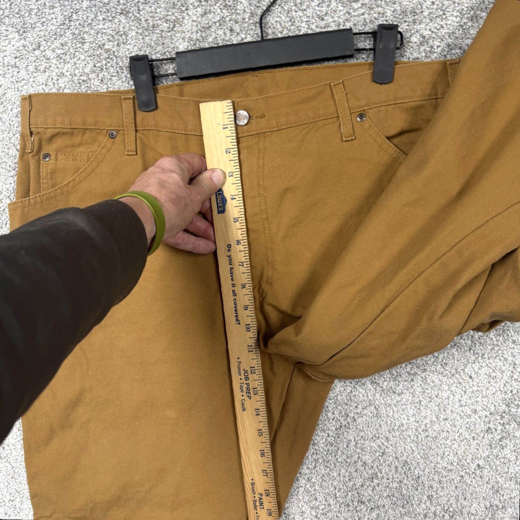 Dickies Dickies Carpenter Pants Mens 38x30 Brown Duck Canvas Workwear Utility Carpenter Pants Mens Size US 38 / EU 54 - 5 Thumbnail