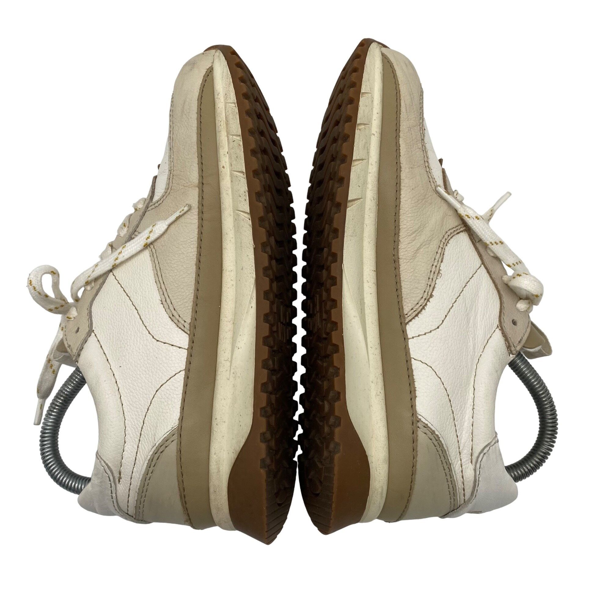 Madewell Madewell Kickoff Neutral Leather Color block Trainer Sneaker Size US 6 / IT 36 - 6 Thumbnail