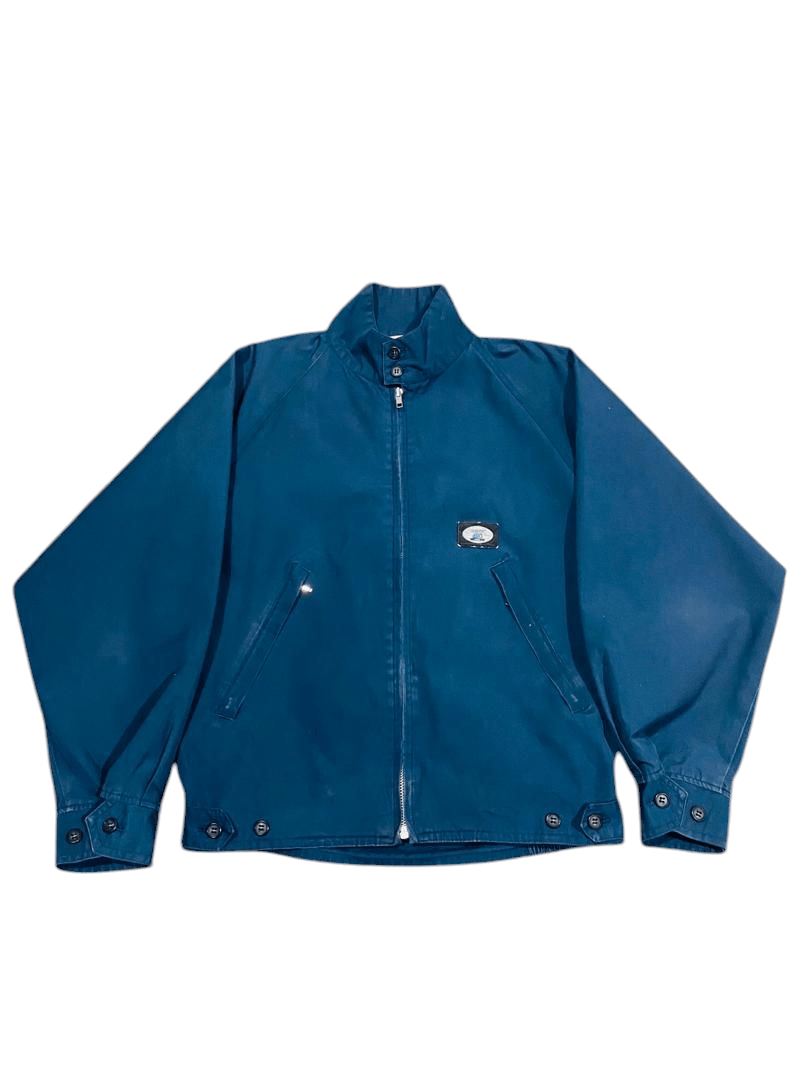 Asics × Vintage Vintage Asics Blue Washed Motorsport Lightweight Jacket Size US M / EU 48-50 / 2 - 1 Thumbnail