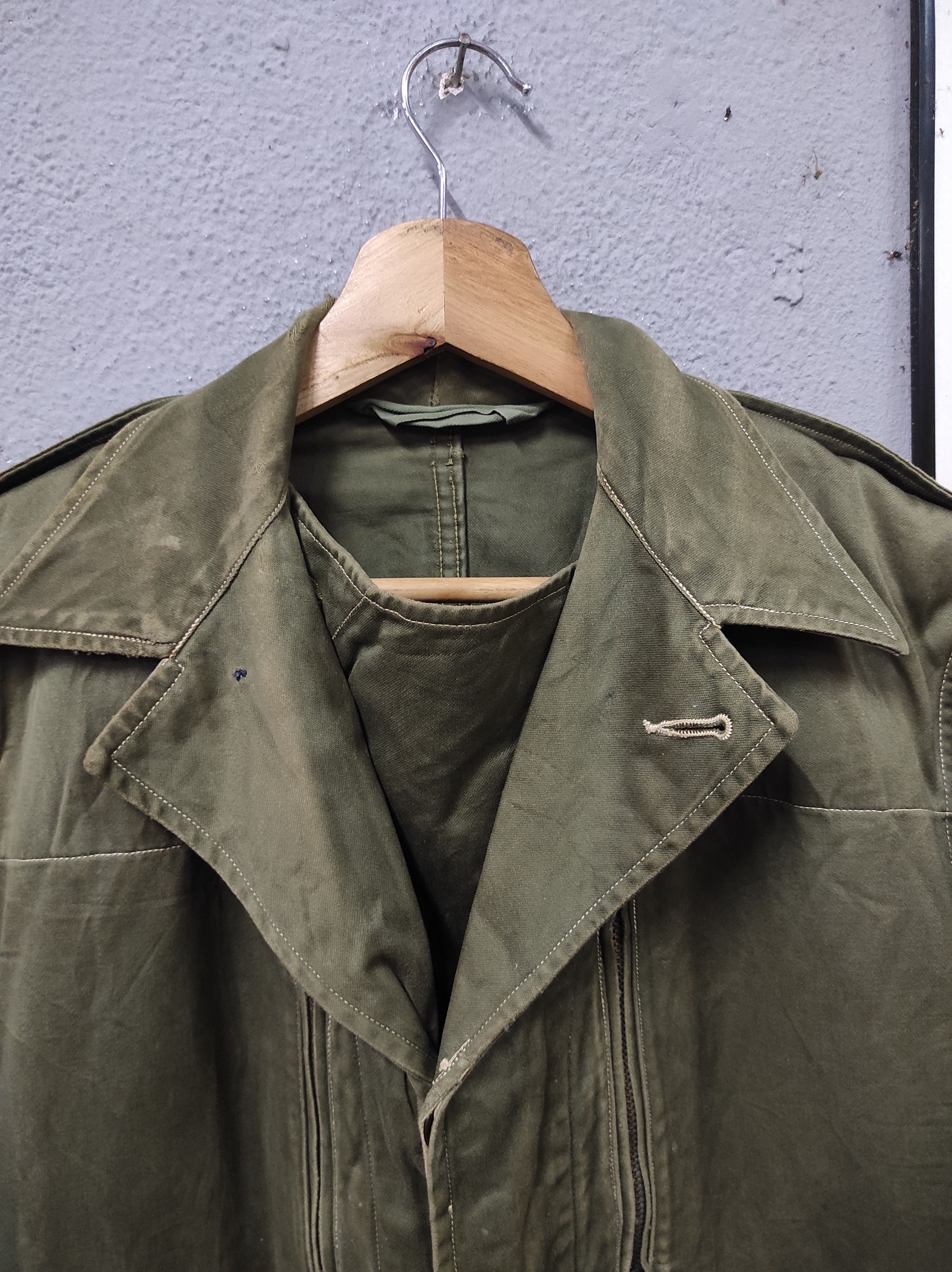 Vintage COVETRA MERVILLE 1965 VTG 60'S UNIFORM JACKET DISTRESSED Size US M / EU 48-50 / 2 - 5 Thumbnail