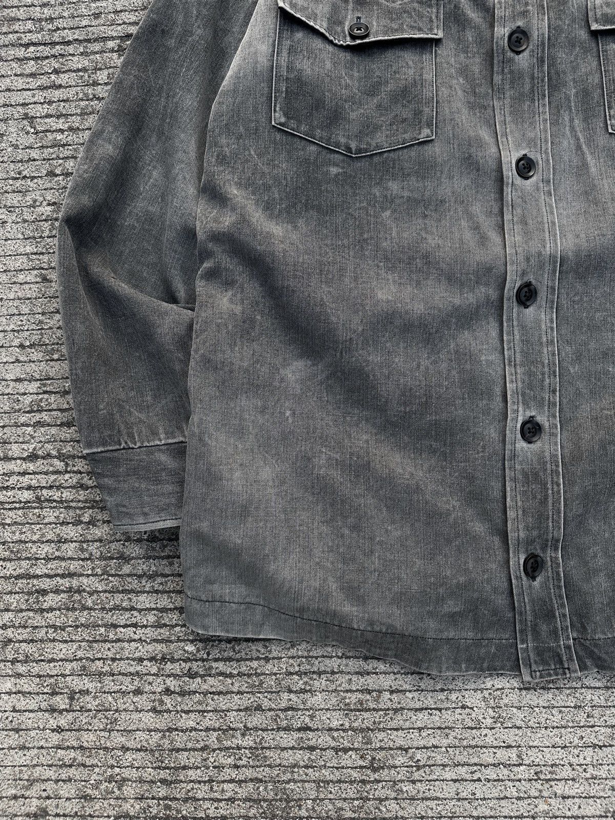 Y's for Men × Yohji Yamamoto Yohji Yamamoto SS08 Y’s For Men Washed Dye Shirt Jacket Size US L / EU 52-54 / 3 - 10 Thumbnail