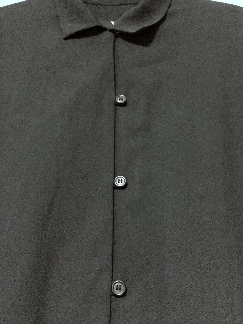 Yohji Yamamoto Yohji Yamamoto Yohji Yamamoto Y's wool shirt black Size US M / EU 48-50 / 2 - 4 Thumbnail