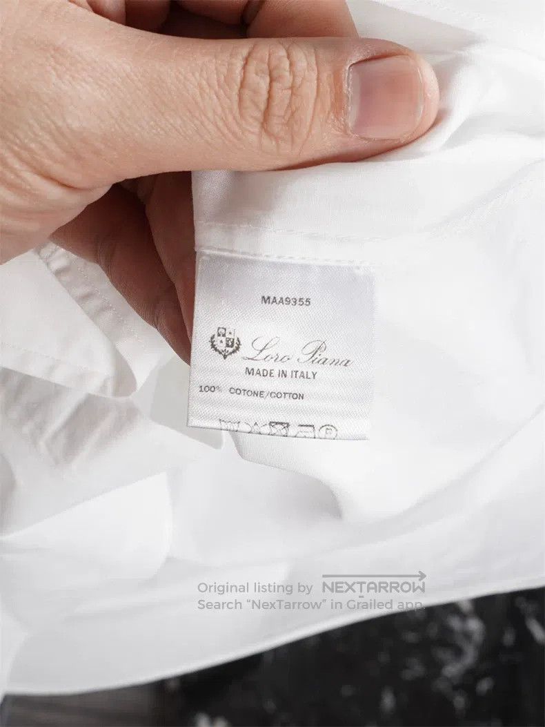 Loro Piana Loro Piana size 38 White Shirt Size US S / EU 44-46 / 1 - 7 Thumbnail